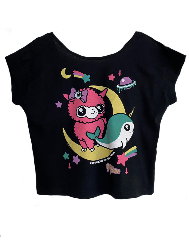 NewBreed Alpaca Moon Oversize Crop
