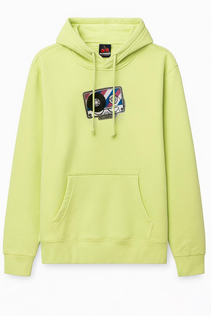 NewBreed®: Authentic 2001 Y2K Glitter Music Cassette Gender-Neutral Hoodie