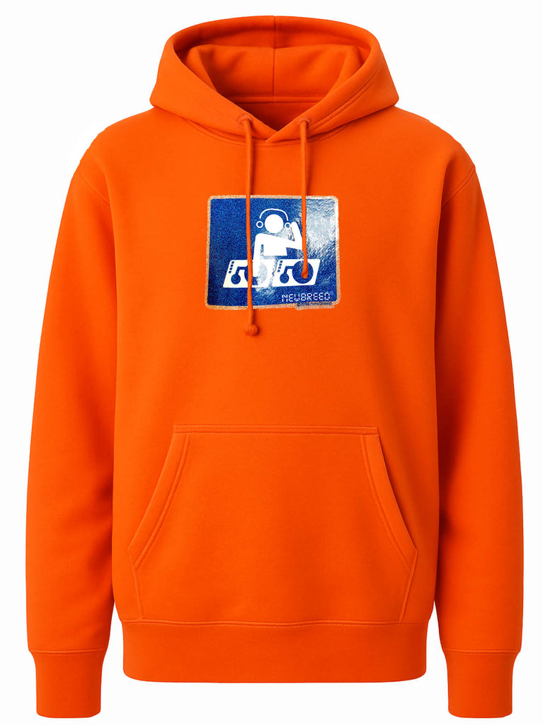NewBreed®: 1998 Glitter Bathroom DJ Gender Neutral Oversize Hoodie