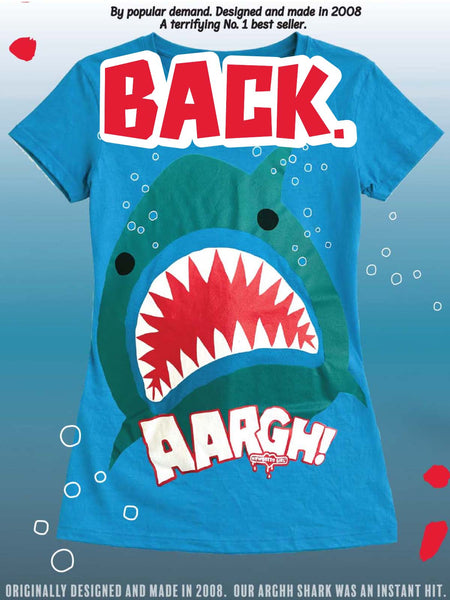 NewBreed® Y2K AARGH SHARKZILLA TIGHT FIT T Shirt- Small Batch Drop