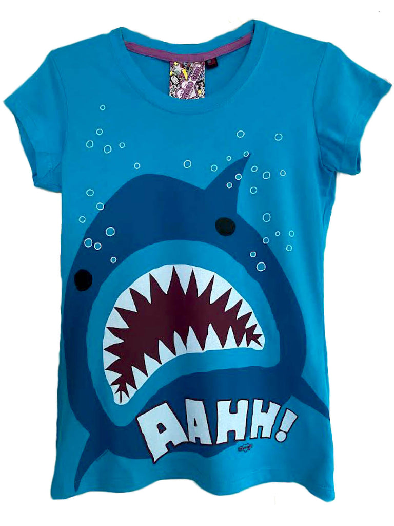NewBreed Vintage Arrgh Shark Skinny Tee