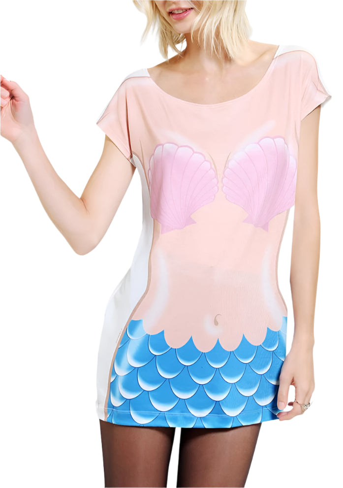 NewBreed Girl Be A Mermaid Tunic Tank- Only One