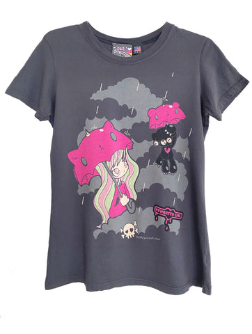 Violetta Skye PASTEL GOTH Tie-Dye Oversize Crop
