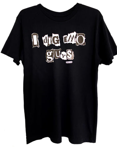 NewBreed Girl: I Dig Emo Guys Gender Neutral T Shirt