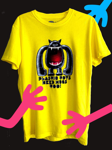 NewBreed Vintage Plastic Toys Gender Neutral T Shirt