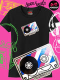 NewBreed®: Authentic 2001 Y2K Glitter Music Cassette T Shirt