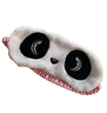 NewBreed Fuzzy Fu-King Panda Air Travel Capelet with Sleep Mask