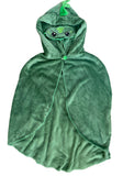 NewBreed Plushy Dino Air Travel Capelet with Sleep Mask