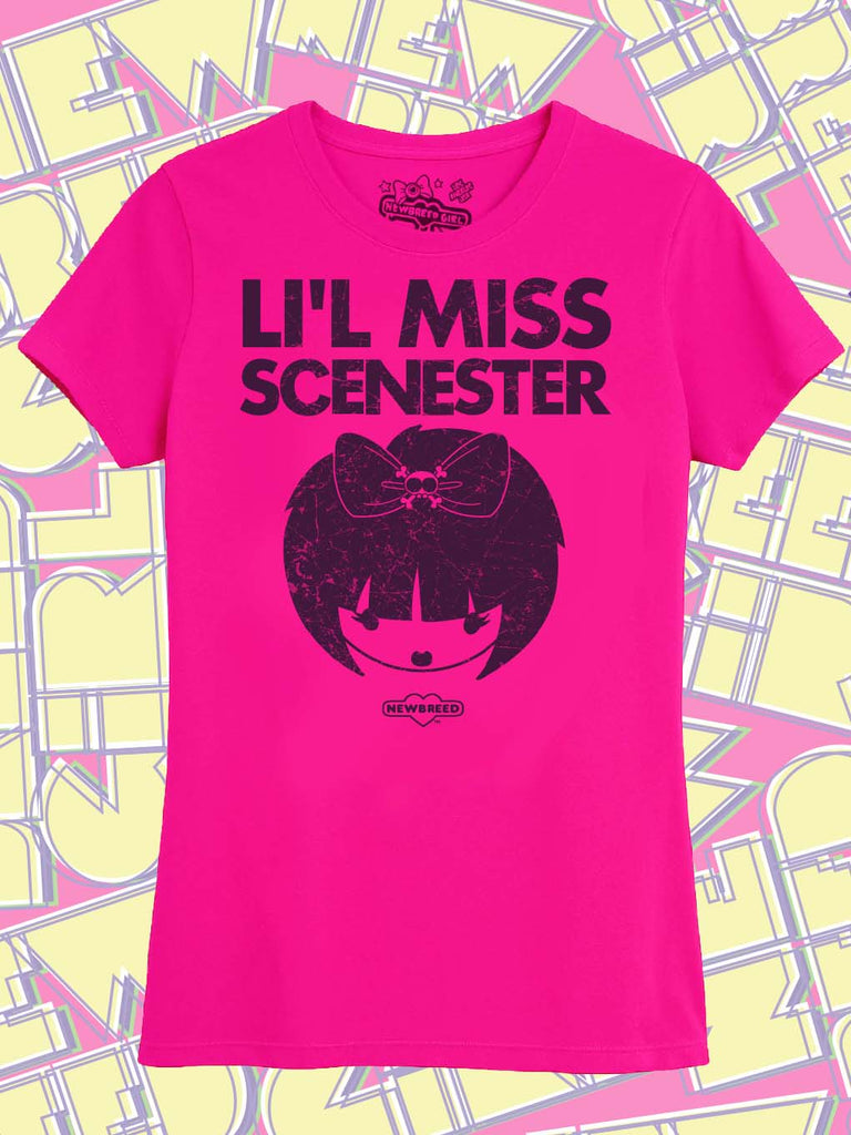 NewBreed®  Lil Miss Scenester T Shirt: Small Batch Release