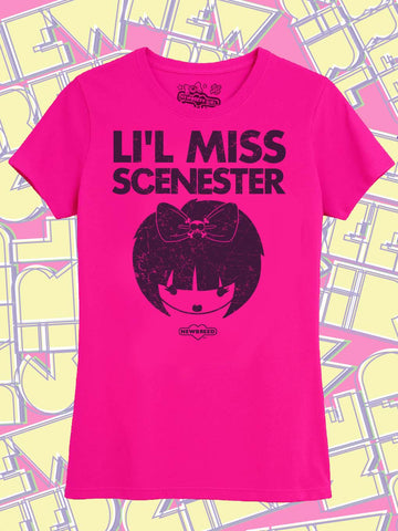NewBreed® PRE-ORDER: Lil Miss Scenester T Shirt: Small Batch Release
