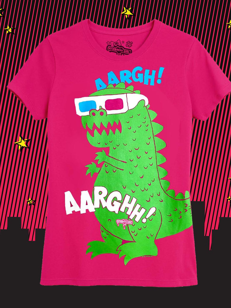 NewBreed Vintage Y2K 3D-Dino T Shirt- Limited Edition