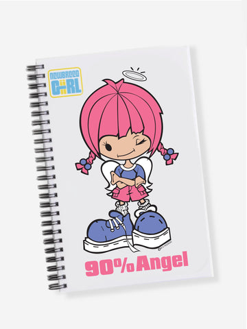 1990's NewBreed® Girliez 90% Angel Blank Notebook