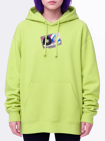NewBreed®:  Authentic 2001 Y2K Glitter Music Cassette Gender-Neutral Hoodie