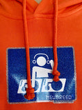 NewBreed®: 1998 Glitter Bathroom DJ Gender Neutral Oversize Hoodie