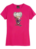NewBreed®: Yr. 2000 Glitter Girlie BORN TO RAVE T Shirt- Regular Fit