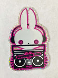 NewBreed Glitter Wired Boombox Bunzy Pullover – Y2K Glitter Rerelease (2010 Art)-Limited Run