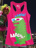 NewBreed® Vintage Y2K 3D-Dino Tank- Very Limited Edition