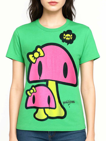 Heritage Collection: NewBreed® Happy Mushi Slim Fit T Shirt