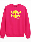 NewBreed Y2K Rare Jelly Glitter Skully Pullover
