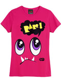 NewBreed Girl: Y2K Shy RARR Monsta T-Shirt- Regular Fit