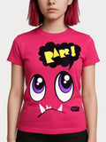 NewBreed Girl: Shy RARR Monsta Y2K Snug Baby Tee