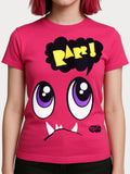 NewBreed Girl: Shy RARR Monsta Y2K Snug Baby Tee