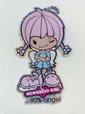 NewBreed® Collectable Y2k Glitter Girliez Stickers Pack Of 5