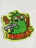 NewBreed® Collectable Y2K Tokzilla Stickers Pack Of 4