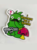 NewBreed® Collectable Y2K Tokzilla Stickers Pack Of 4