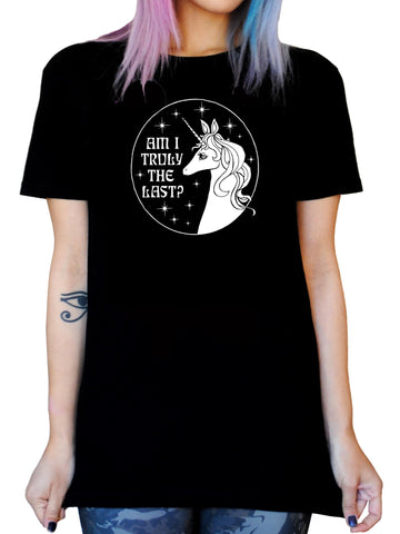 AM I TRULY THE LAST? Unisex T Shirt: PREMIUM COLLECTION
