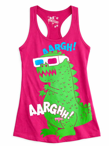 NewBreed® Vintage Y2K 3D-Dino Tank- Very Limited Edition