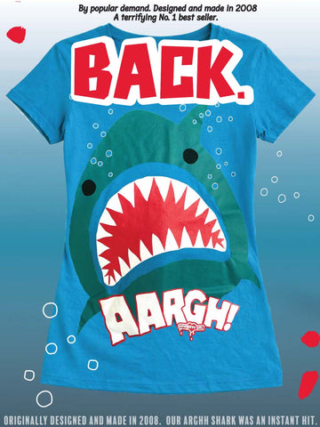 NewBreed® Y2K AARGH SHARKZILLA SLIM FIT T Shirt- Small Batch Drop