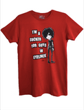 NewBreed Girl: I'm A Sucker For Guys in Eyeliner Gender Neutral T Shirt