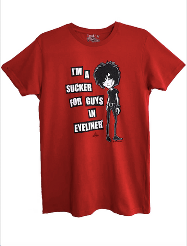 NewBreed Girl: Guys in Eyeliner Gender Neutral T Shirt