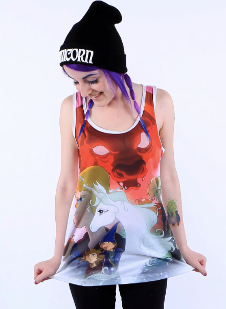 LAST UNICORN Tunic Tank Sample -Only A Few-No Restocks