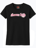 NewBreed®: Y2K Glitter Print Scene-Kid T Shirt- Extremely Limited Run