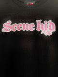 NewBreed®: Y2K Glitter Print Scene-Kid T Shirt- Extremely Limited Run