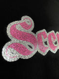 NewBreed®: Y2K Glitter Print Scene-Kid T Shirt- Extremely Limited Run