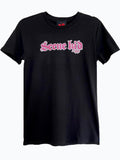NewBreed®: Y2K Glitter Print Scene-Kid T Shirt- Extremely Limited Run