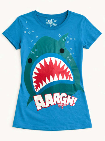 NewBreed® Y2K AARGH SHARK TIGHT FIT T Shirt- Small Batch Drop