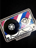 NewBreed®: Authentic 2001 Y2K Glitter Music Cassette Unisex T Shirt