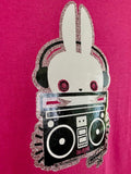 NewBreed Glitter Wired Boombox Bunzy Pullover – Y2K Glitter Rerelease (2010 Art)-Limited Run