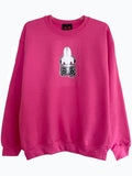 NewBreed Glitter Wired Boombox Bunzy Pullover – Y2K Glitter Rerelease (2010 Art)-Limited Run