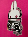 NewBreed Glitter Wired Boombox Bunzy Pullover – Y2K Glitter Rerelease (2010 Art)-Limited Run