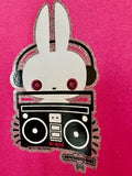 NewBreed Glitter Wired Boombox Bunzy Pullover – Y2K Glitter Rerelease (2010 Art)-Limited Run