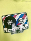NewBreed®:  Authentic 2001 Y2K Glitter Music Cassette Gender-Neutral Hoodie
