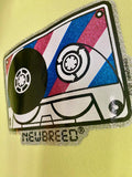 NewBreed®:  Authentic 2001 Y2K Glitter Music Cassette Gender-Neutral Hoodie