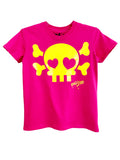 NewBreed Jelly Glitter Skully Snug Baby Tee