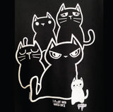 NewBreed Cat Lady- I Fckn Like Cats OK T Shirt