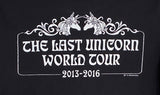 Original  Vintage LAST UNICORN TOUR DATES Unisex - Collectors Edition